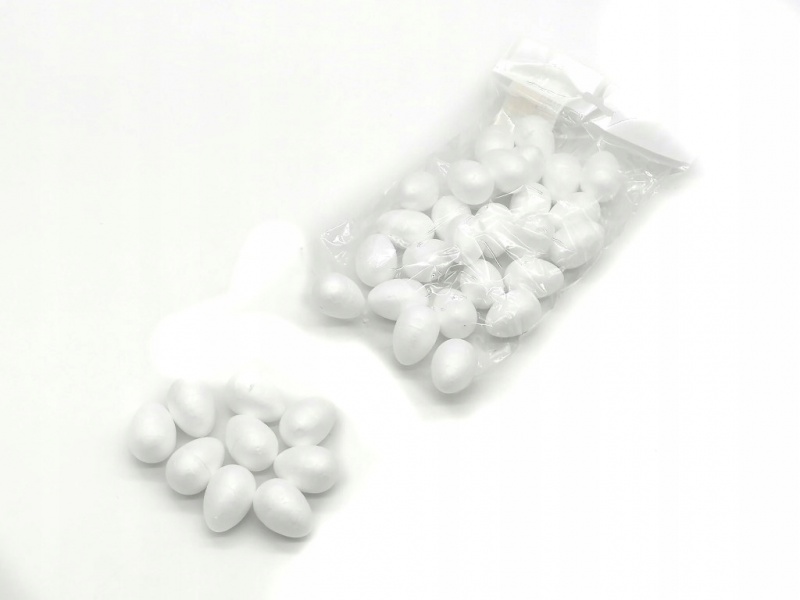 JAJKA *BR STYR DECOUPAGE 35SZT 6899, Styropian, akryl, Art. kreatywne