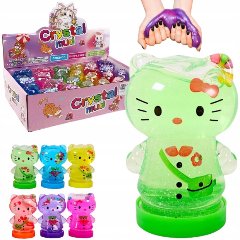 SLIME KOTEK 2616, Gluty, gniotki, Zabawki