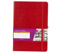 NOTES A4 FORMALIZM KRATKA CZERWONY, Notesy szkolne, Zeszyty i bloki