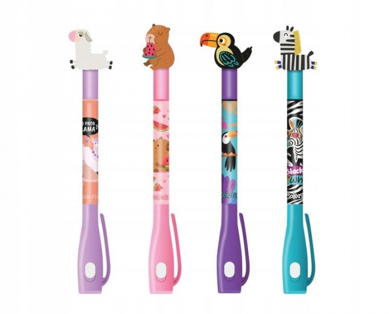 DŁUGOPIS MAGICZNY UV "GIRLS", Długopisy, Art. do pisania i korygowania