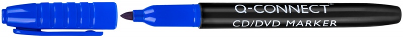Marker CD/DVD Q-CONNECT, 1mm (line), pendant, blue