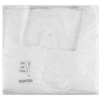 Reklam&oacute;wka SARANTIS, HDPE, normal, 22/5/38 cm, 6 mikr., 200 szt., biała, Woreczki i torby foliowe, Artykuły higieniczne i dozowniki