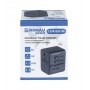 Travel adapter DONAU TRAVEL 521, black