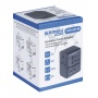 Travel adapter DONAU TRAVEL 521, black