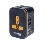 Travel adapter DONAU TRAVEL 205, black