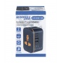 Travel adapter DONAU TRAVEL 205, black