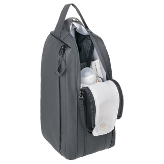 Kosmetyczka TROIKA Black Washbag2, wodoodporna, czarna, Ekskluzywne, Gadżety