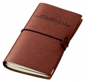 Notebook TROIKA Travel Journal, brown