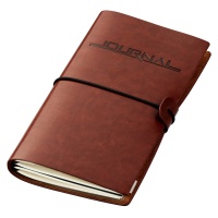 Notatnik TROIKA Travel Journal, brązowy, Notatniki, Zeszyty i bloki