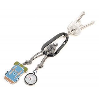 Brelok TROIKA Rucksack, karabińczyk, 2 charmsy, emaliowany metal, Ekskluzywne, Gadżety