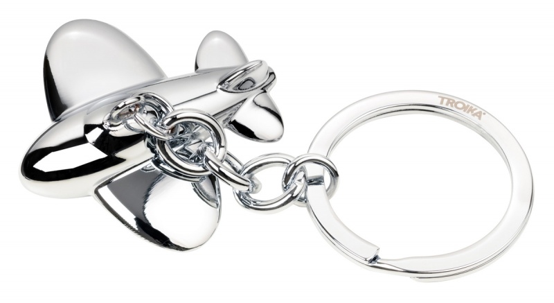 Brelok TROIKA Jetsetter, metal, Ekskluzywne, Gadżety