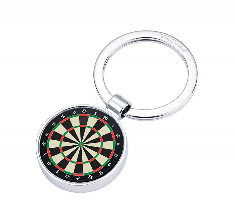 Brelok TROIKA Darts, chromowany, Ekskluzywne, Gadżety
