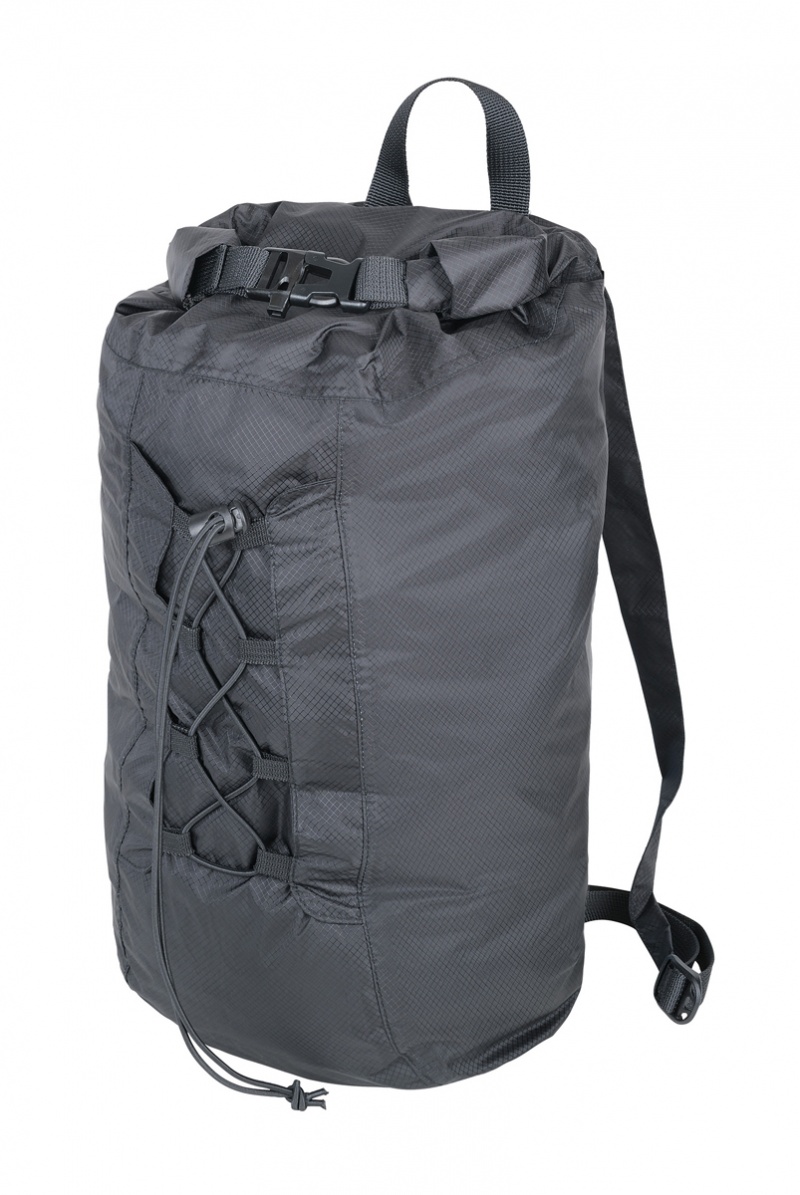 Plecak składany TROIKA Airpack Flex, trekkingowy, czarny, Ekskluzywne, Gadżety