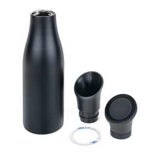 Butelka termiczna TROIKA Stand by me, termos, z nakrętką MagSafe, 550ml, czarna, Ekskluzywne, Gadżety