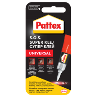 Universal adhesive SUPER PATTEX S.O.S., Ocean, 3g, transparent