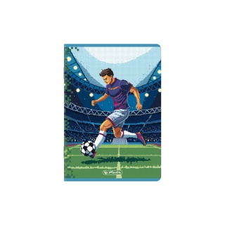 ZESZYT HER PREMIUM PIXEL FUN A5 32K.KRATKA /10/, Zeszyty, Zeszyty i bloki