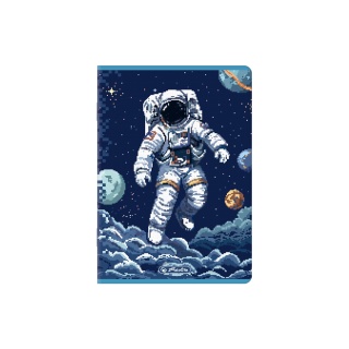 ZESZYT HER PREMIUM PIXEL FUN A5 32K.KRATKA /10/, Zeszyty, Zeszyty i bloki