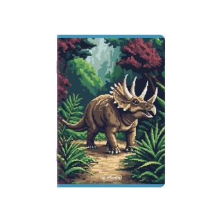 ZESZYT HER PREMIUM PIXEL FUN A5 32K.KRATKA /10/, Zeszyty, Zeszyty i bloki