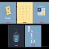 ZESZYT HER MIX RELIGIA A5 32K.KRATKA /10/