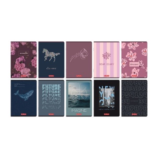 ZESZYT HER MIX 3 A5 60K.LINIA /10/, Zeszyty, Zeszyty i bloki