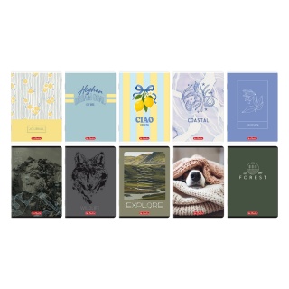 ZESZYT HER MIX A5 80K.KRATKA /5/, Zeszyty, Zeszyty i bloki