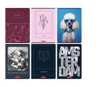 ZESZYT HER MIX A4 80K.KRATKA /5/