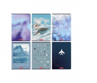 ZESZYT HER MIX A4 96K.KRATKA /5/, Zeszyty, Zeszyty i bloki