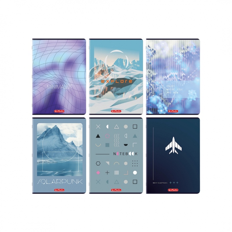 ZESZYT HER MIX A4 96K.KRATKA /5/, Zeszyty, Zeszyty i bloki