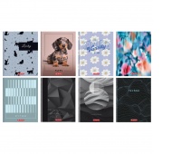 BRULION HER MIX A4 96K.KRATKA, Bruliony, Zeszyty i bloki