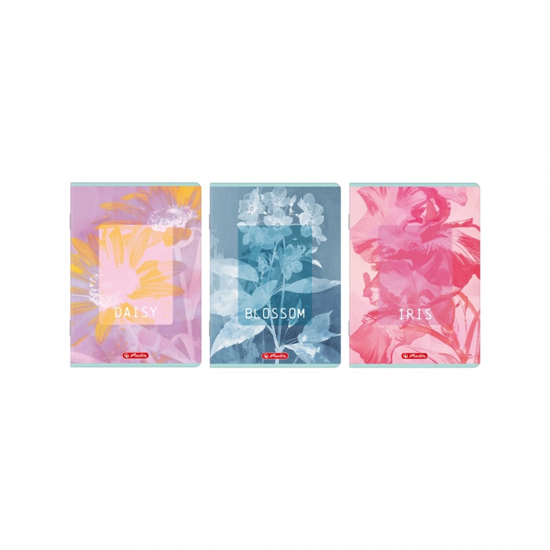 ZESZYT HER BLOSSOM A4 60K.KRATKA /5/, Zeszyty, Zeszyty i bloki