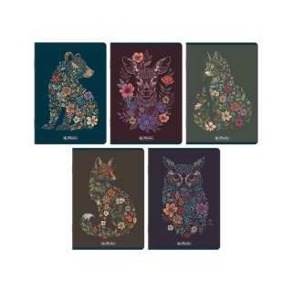 ZESZYT HER PREMIUM FLORIMALS A5 60K.LINIA /10/, Zeszyty, Zeszyty i bloki