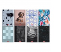 BRULION HER MIX A4 96K.LINIA, Bruliony, Zeszyty i bloki