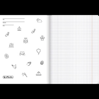 ZESZYT HER RELIGIA A5 32K.KRATKA /10/, Zeszyty, Zeszyty i bloki