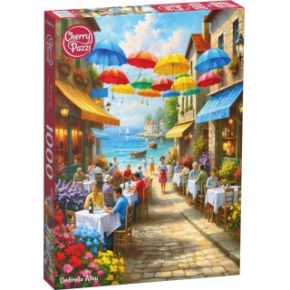 PUZZLE 1000 CHERRYPAZZI UMBRELLA ALLEY 31322, 1000 element&oacute;w, Puzzle