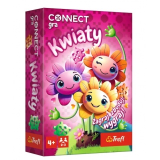 02887 "GRA - Connect Kwiaty" FSC Mix 70%, Edukacyjne, Gry