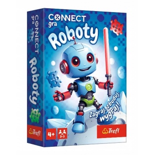 02888 "GRA - Connect Roboty" FSC Mix 70%, Edukacyjne, Gry
