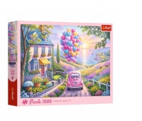Puzzle - "1000" - Romantyczna przejażdżka_FSC M..., 1000 element&oacute;w, Puzzle