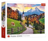 Puzzle - "2000" - Bawarskie Alpy jesienią_FSC M...