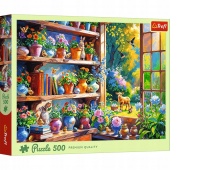 Puzzle 500 - Wiosenny poranek w oranżerii