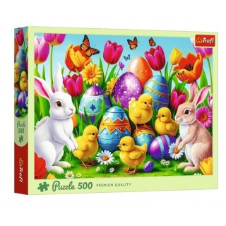 500 - Wielkanocna łąka/ Trefl FSC , 500 element&oacute;w, Puzzle