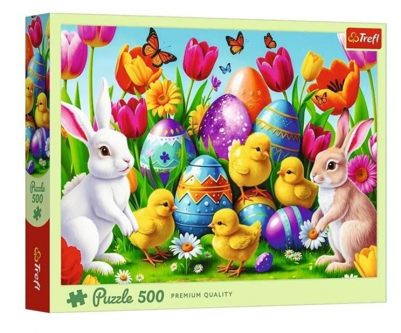 500 - Wielkanocna łąka/ Trefl FSC , 500 element&oacute;w, Puzzle