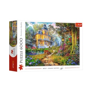 Puzzle - "6000" - Letnia Rezydencja_FSC Mix 70%, 6000 element&oacute;w, Puzzle