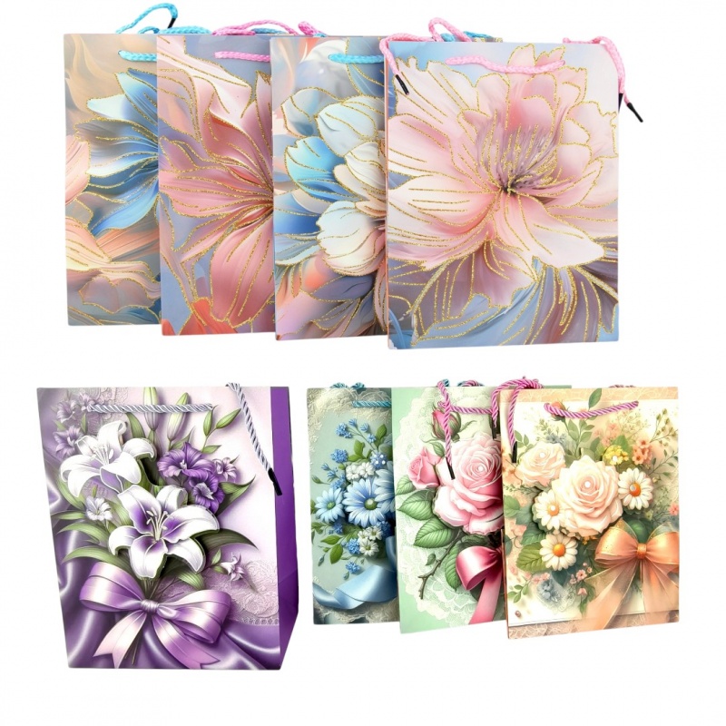 TORBA OZDOBNA MAŁA 2673, Torby ozdobne, Art. dekoracyjne i prezentowe