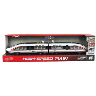 POCIĄG ŚW/DŹ W PUDEŁKU 2602, Kolejki, tory wyścigowe, parkingi, Zabawki