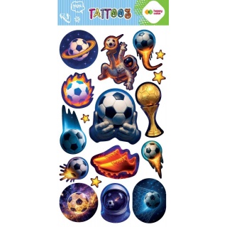 Tatuaże zmywalne COSMO BALL 10x20cm.H.COLOR, Naklejki, Art. kreatywne