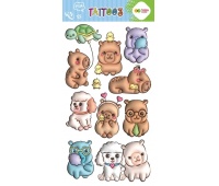 Tatuaże zmywalne BUBBLE KAPI FUN 10x20cm.H.COLOR