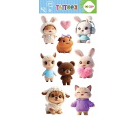 Tatuaże zmywalne SWEET KAWAII 10x20cm.H.COLOR