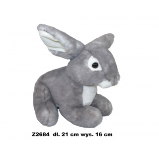 ZAJĄC 21 X 16 CM Z2684, Maskotki, Zabawki