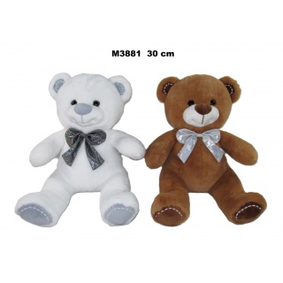 MIŚ 2 KOL 30CM M3881, Maskotki, Zabawki