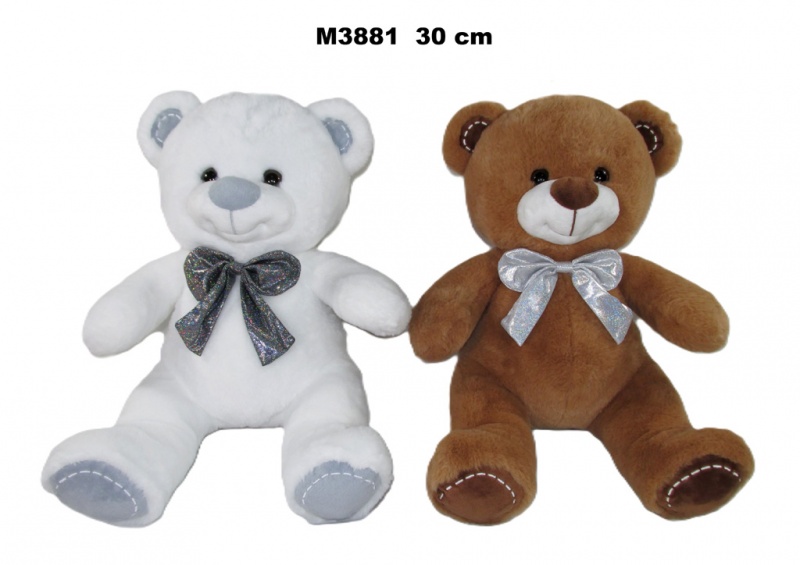 MIŚ 2 KOL 30CM M3881, Maskotki, Zabawki